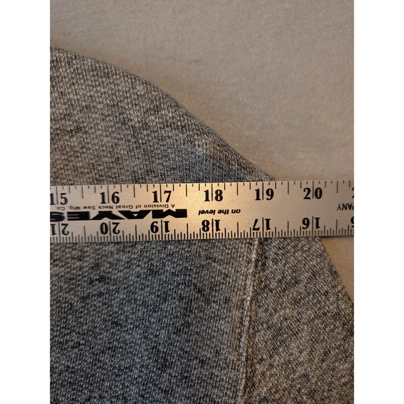 HUGO BOSS Men's Gray Full Zip Jacket Lined Elbow Patch 100% Cotton Designer Med - Picture 14 of 16